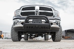 Ram 1500 Bull Bar - Front - Rough Country - Rough Country - Black - '19-'23